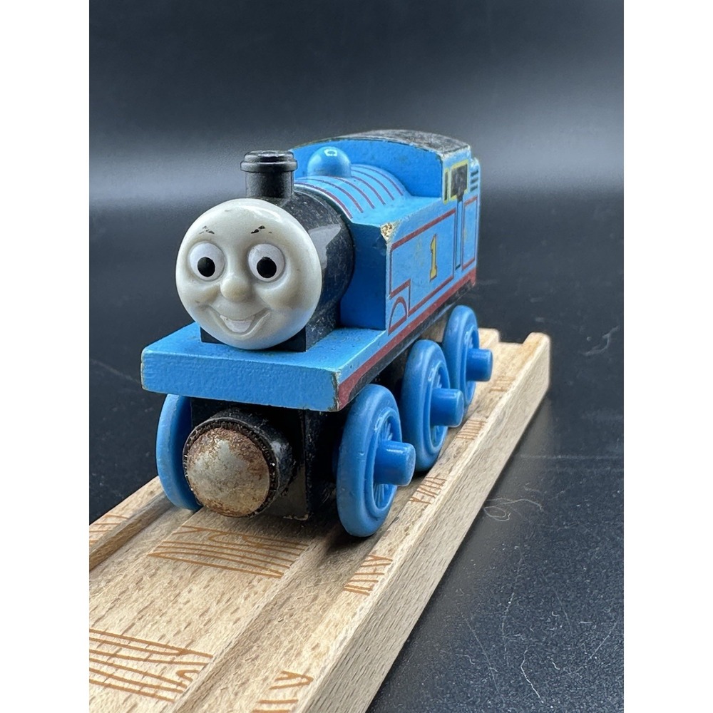 Thomas Wooden Railway Vtg 2003 Train Tank Engine Learning Curve Limited-B